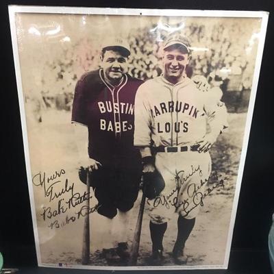 Babe Ruth poster