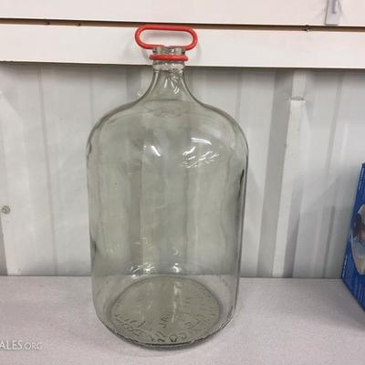 Large glass jug