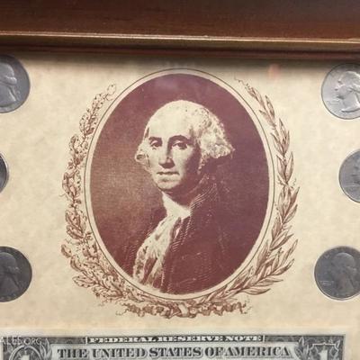 Washington set with silver 1944 quarter