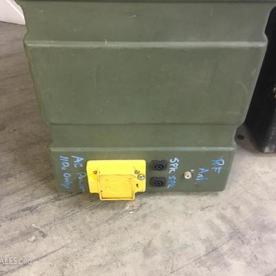 Military storage boxes