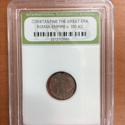 Roman Empire coin c. 330AD