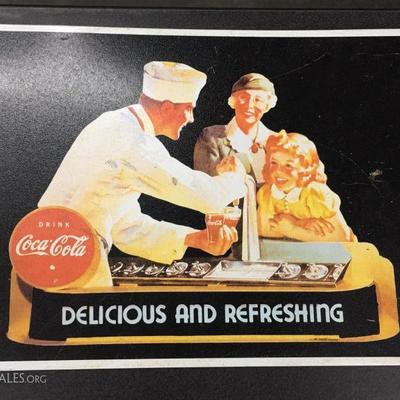 Coca-Cola sign 16"x13"