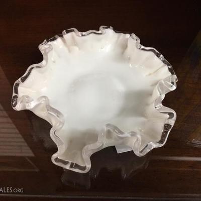 White dish