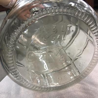Large glass jug