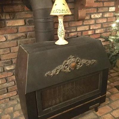 Wood-burning stove, detached & ready to sell