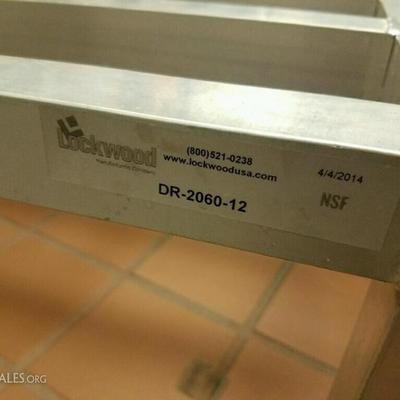 2) ss racks lockwood dr-2048-12 and. dr 2060-12