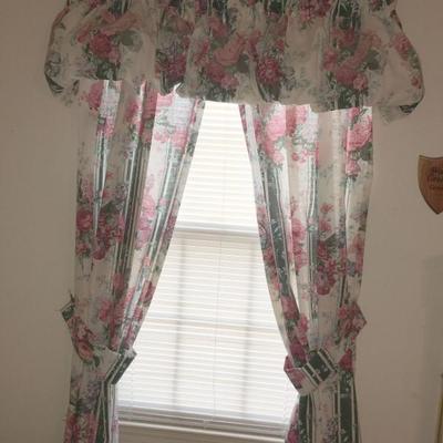 ALL CURTAINS ARE FOR SALE THROUGHOUT THE HOME