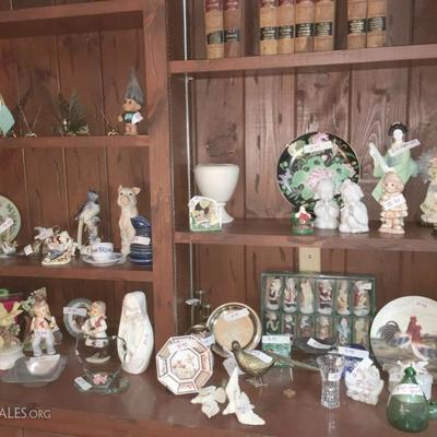 FIGURINES, PLATES, LOTS OF SMALL ITEMS TO CHOOSE FROM