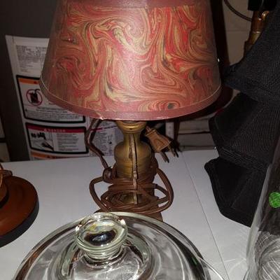 One of these vintage lamps available