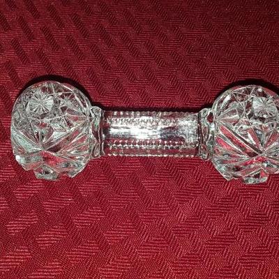 Crystal baby rattle