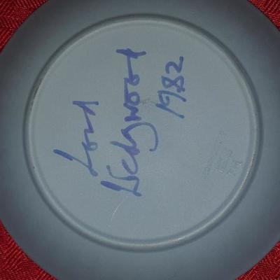 Signed Wedgwood Plate