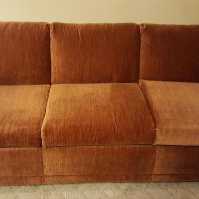 Brown sleeper sofa