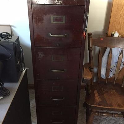Vintage Macey Filing Cabinet