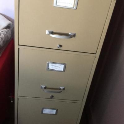 MANY METAL FILE CABINETS