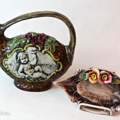 hand-painted Italian ceramics
