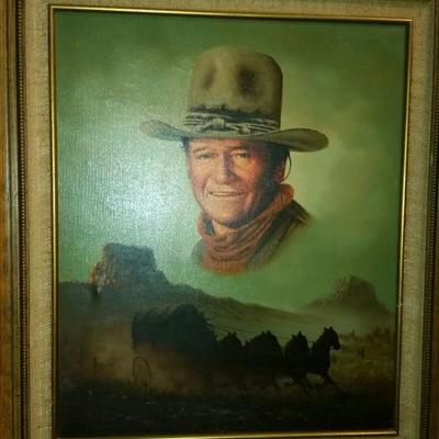 John Wayne original w/coa