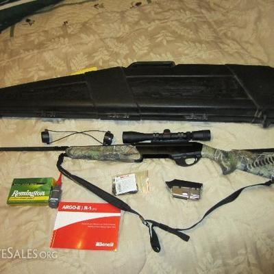 Benelli 30-06 Semi-Automatic Rifle With Redfield 9X Scope and Hard Case
