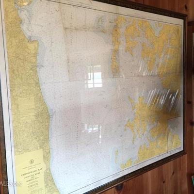 chesapeake bay map/chart