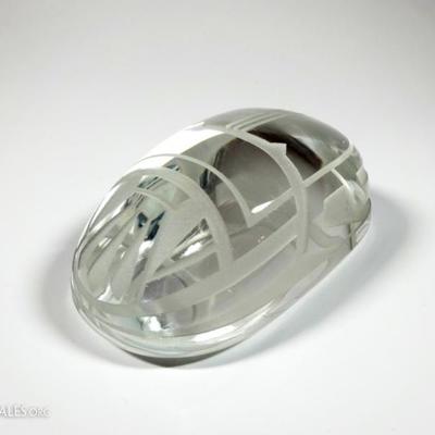 CRYSTAL PAPERWEIGHT