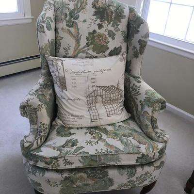 Gorgeous chair in custom fabric 30