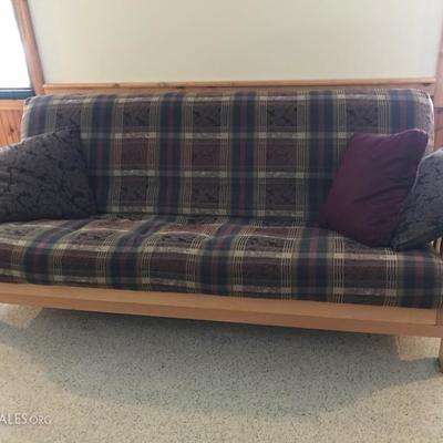 Cute futon perfect for a rec room, college dorm, apartment or guest room! $60