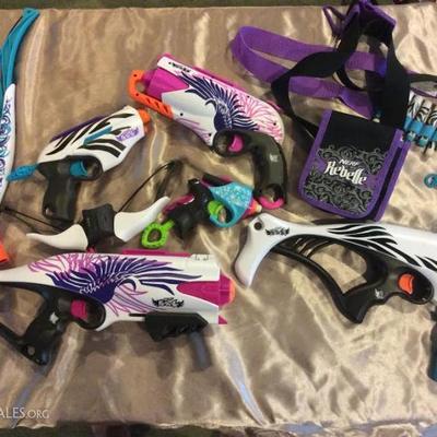 KEB013 Nerf Rebelle Lot & Accessories
