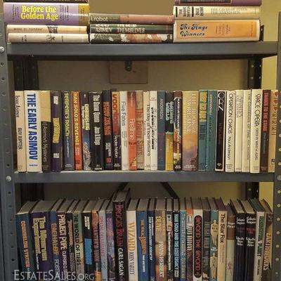 MLT050 Another Large Collection of Vintage Sci-Fi/Fantasy Hardcover Books
