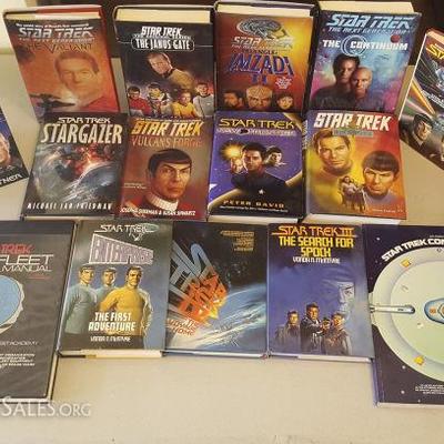 MLT102 Great Selection of Star Trek Hardcover Books
