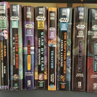 MLT098 Lucas Film Star Wars The New Jedi Order Hardcover Books Set
