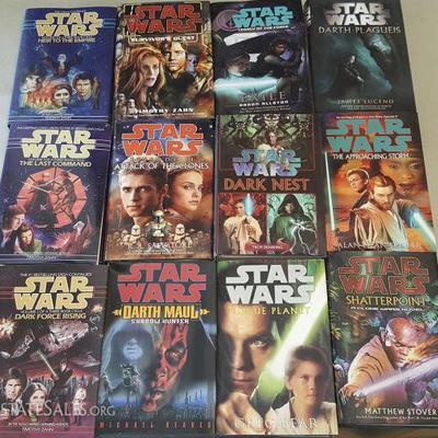 MLT101 More Star Wars Hardcover Books - Del Ray, Lucas Books & More
