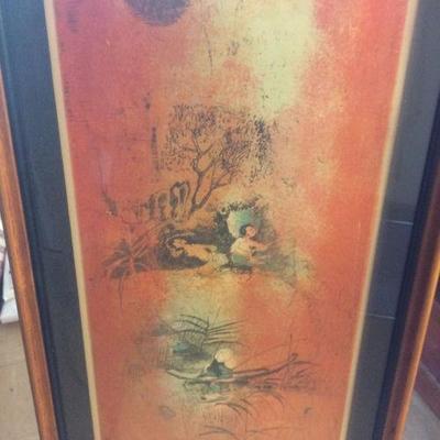 MLT010 Another Framed Lithograph by Hoi Limited Edition 321/375
