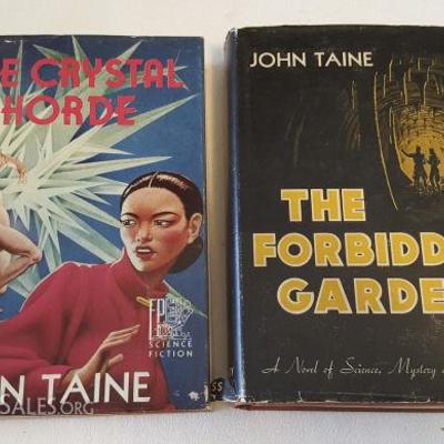 MLT083 More Vintage John Taine Sci-Fi/Fantasy First Edition HC Books
