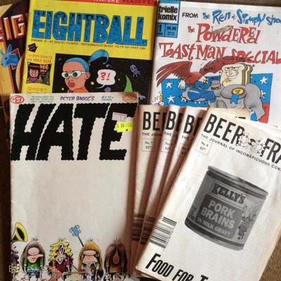 a couple comics and interesting indie mags/zines