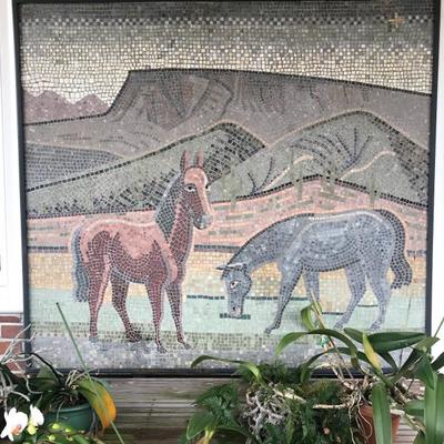 John Stephan 4.5" sq mosaic