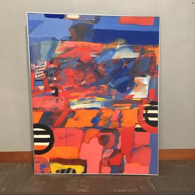 Abstract signed Tibbetts 1964 ( 5