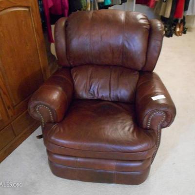 lane leather recliner