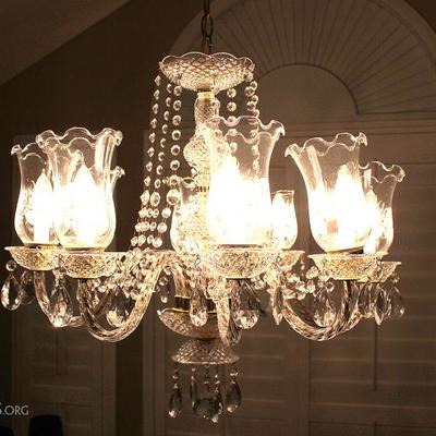 Eight light Venetian style chandelier  