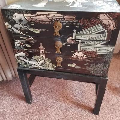 Small Asian Storage Chest