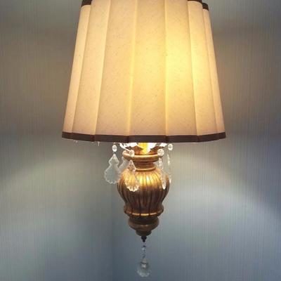 Fantastic Hanging Lamp (Fun shiny finish ---or DYI project!)