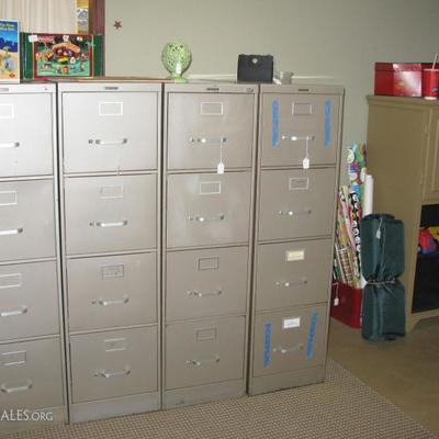 4 drawer file cabinets