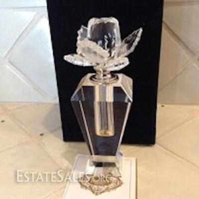 Godinger Shannon Crystal Perfume Bottle