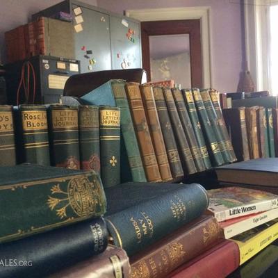 Early volumes of the work of Louisa May Alcott