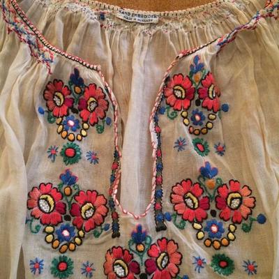 Ca. 1930s Hungarian peasant blouse