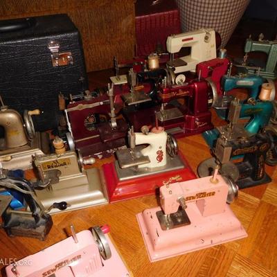 Miniature Sewing Machine Collection