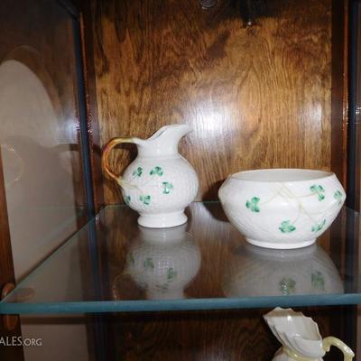 Belleek Irish pottery