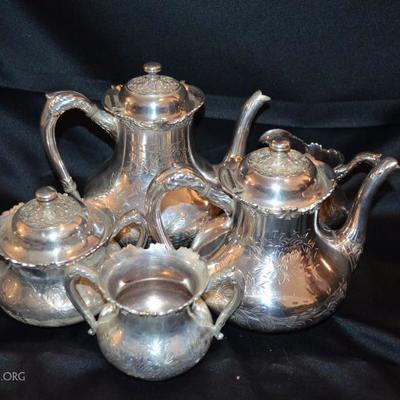 Reed and Barton tea coffee set