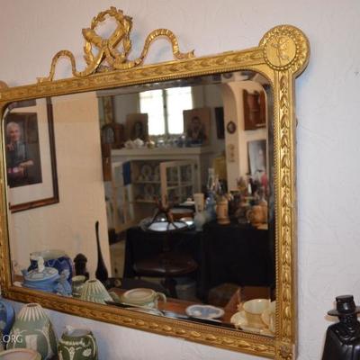 Antique Louis XVI-style mirror
32 x 28