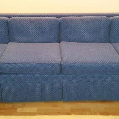 9 Foot-Long Sofa in Excellent Condition w/Custom Cover