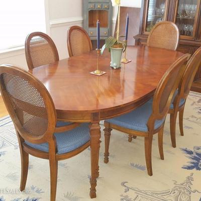 Drexel Dining Table & 6 Chairs