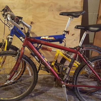 Pair of Raleigh Bicycles